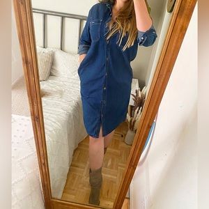 Calvin Klein Jean shirt dress